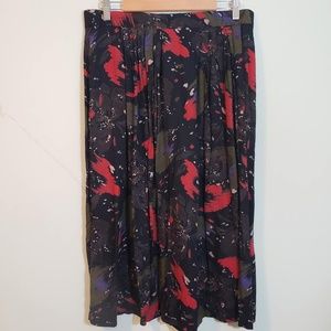 Montoo Red Black Skirt